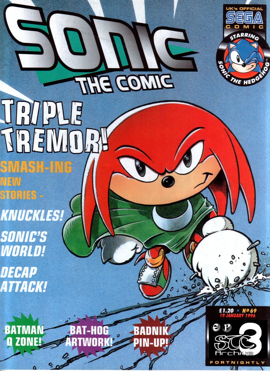 Sonic - The Comic Issue No. 069 Cover Page